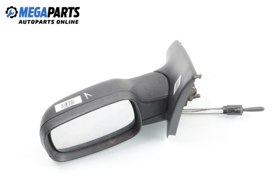 Огледало за Renault Megane II Hatchback (07.2001 - 10.2012), 4+1 вр., хечбек, позиция: лява