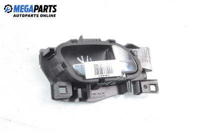 Вътрешна дръжка за Peugeot 308 Hatchback I (09.2007 - 12.2016), 4+1 вр., хечбек, позиция: предна, дясна, № 9660525380