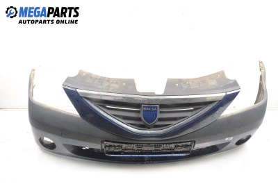 Предна броня за Dacia Logan Sedan I (09.2004 - 10.2012), седан, позиция: предна