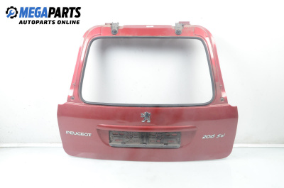 Заден капак за Peugeot 206 Station Wagon (07.2002 - ...), 4+1 вр., комби, позиция: задна