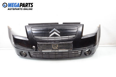 Предна броня за Citroen C2 Hatchback (09.2003 - 09.2017), хечбек, позиция: предна