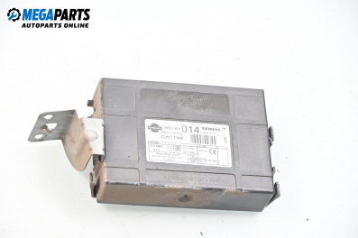 Комфорт модул за Nissan Almera TINO (12.1998 - 02.2006), № 28551 BU 014 / Siemens 5WK4 8512