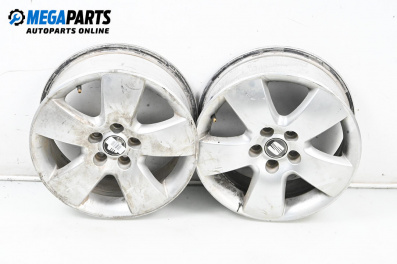Алуминиеви джанти за Seat Ibiza III Hatchback (02.2002 - 11.2009) 15 цола, ширина 6 (Цената е за 2 бр.)