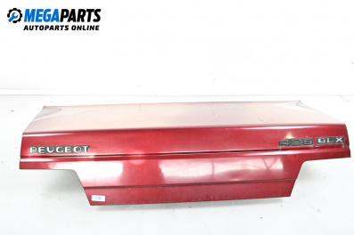 Заден капак за Peugeot 405 II Sedan (01.1992 - 11.1999), 4+1 вр., седан, позиция: задна