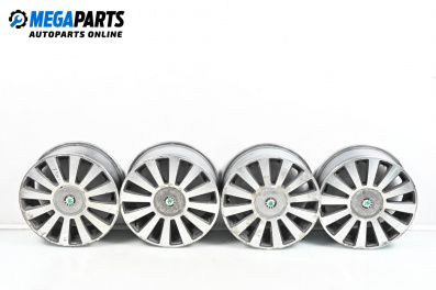 Алуминиеви джанти за Skoda Superb I Sedan (12.2001 - 03.2008) 17 цола, ширина 7 (Цената е за комплекта)