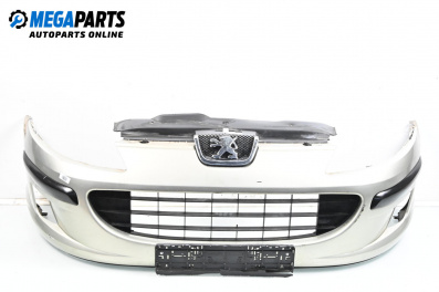 Предна броня за Peugeot 407 Sedan (02.2004 - 12.2011), седан, позиция: предна
