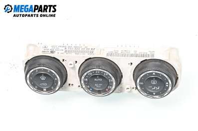 Панел климатроник за Mercedes-Benz M-Class SUV (W163) (02.1998 - 06.2005), № A 163 820 49 89
