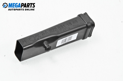 Въздуховод парно за Mercedes-Benz S-Class Sedan (W222) (05.2013 - ...) S 350 BlueTEC / d (222.032, 222.132), 258 к.с., № A2228311646