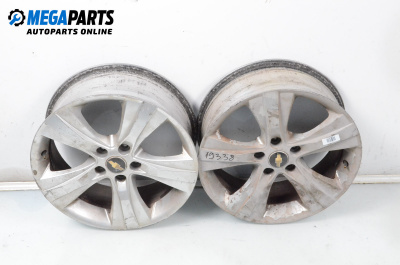 Алуминиеви джанти за Chevrolet Captiva SUV (06.2006 - ...) 18 цола, ширина 7 (Цената е за комплекта)