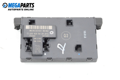 Модул ел. седалка за Mercedes-Benz C-Class Coupe (CL203) (03.2001 - 06.2007), № 203 820 64 26 (01)