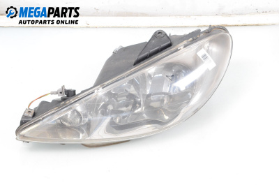 Фар за Peugeot 206 Hatchback (08.1998 - 12.2012), товарен, позиция: лява, № 9628666880