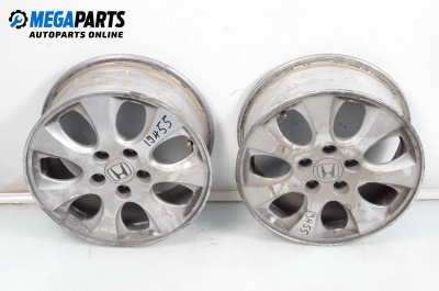 Алуминиеви джанти за Honda Accord VII Sedan (01.2003 - 09. 2012) 16 цола, ширина 6.5 (Цената е за 2 бр.)