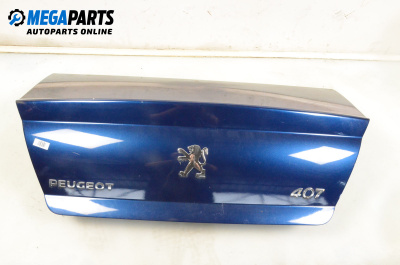 Заден капак за Peugeot 407 Sedan (02.2004 - 12.2011), 4+1 вр., седан, позиция: задна