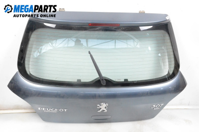 Заден капак за Peugeot 307 Hatchback (08.2000 - 12.2012), 4+1 вр., хечбек, позиция: задна