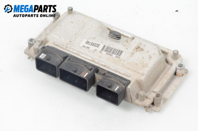 Компютър двигател за Peugeot 307 Hatchback (08.2000 - 12.2012) 1.6 16V, 109 к.с., № 9638765682