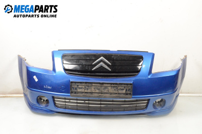 Предна броня за Citroen C2 Hatchback (09.2003 - 09.2017), хечбек, позиция: предна