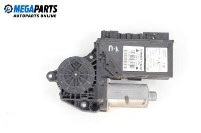 Електромотор за стъклоподемник за Audi A4 Sedan B6 (11.2000 - 12.2004), 4+1 вр., седан, позиция: предна, лява, № 9700-105990-106