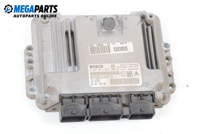 Компютър двигател за Peugeot 307 Hatchback (08.2000 - 12.2012) 1.6 HDi 110, 109 к.с., № 0 281 011 627