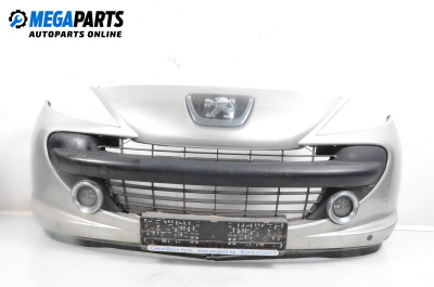 Предна броня за Peugeot 207 Hatchback (02.2006 - 12.2015), хечбек, позиция: предна