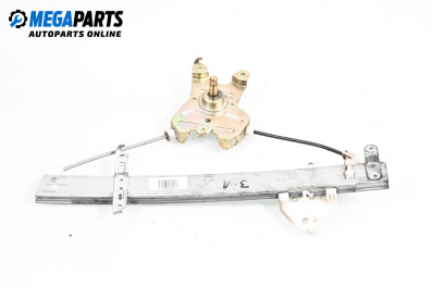 Ръчна машинка стъклоповдигач за Honda Jazz II Hatchback (03.2002 - 12.2008), 4+1 вр., хечбек, позиция: задна, лява