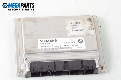 Компютър двигател за BMW 3 Series E46 Sedan (02.1998 - 04.2005) 320 i, 170 к.с., № Siemens 5WK90019