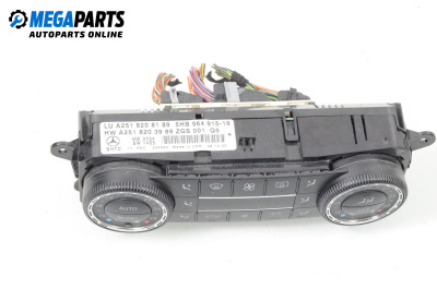 Панел климатроник за Mercedes-Benz R-Class Minivan (W251, V251) (08.2005 - 10.2017), № A2518208189