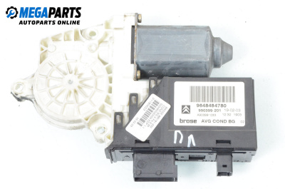 Електромотор за стъклоподемник за Citroen C5 I Hatchback (03.2001 - 03.2005), 4+1 вр., хечбек, позиция: предна, лява