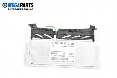 Компютър ABS/ESP за Mercedes-Benz E-Class Sedan (W211) (03.2002 - 03.2009), № 0 265 109 512