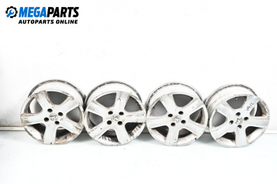 Алуминиеви джанти за Peugeot 307 Station Wagon (03.2002 - 12.2009) 16 цола, ширина 6.5 (Цената е за комплекта)