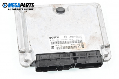 Компютър двигател за Opel Vectra B Sedan (09.1995 - 04.2002) 2.0 DTI 16V, 101 к.с., № Bosch 0 281 001 873