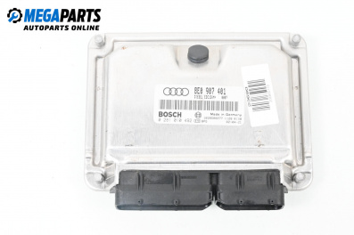 Компютър двигател за Audi A4 Avant B6 (04.2001 - 12.2004) 2.5 TDI, 155 к.с., № 8E0907401