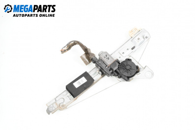 Машинка ел. стъкло за Renault Megane II Hatchback (07.2001 - 10.2012), 4+1 вр., хечбек, позиция: задна, лява