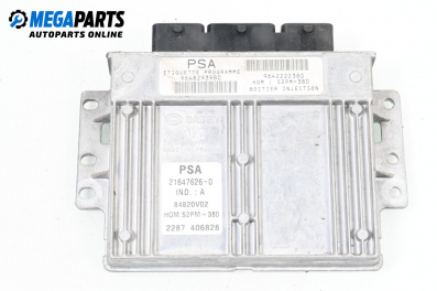 Компютър двигател за Citroen C3 Hatchback I (02.2002 - 11.2009) 1.4 i, 73 к.с., № 9648293980