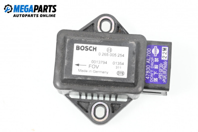Сензор ESP за Infiniti G Sedan (10.2002 - 12.2007), № Bosch 0 265 005 254
