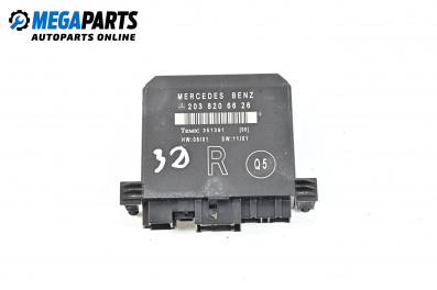 Модул врата за Mercedes-Benz C-Class Estate (S203) (03.2001 - 08.2007), № А 203 820 66 26