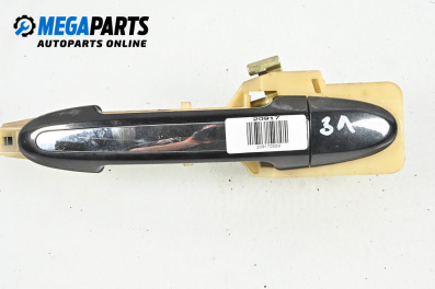 Външна дръжка за Hyundai Santa Fe II SUV (10.2005 - 12.2012), 4+1 вр., джип, позиция: задна, лява