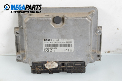 Компютър двигател за Peugeot Boxer Box II (12.2001 - 04.2006) 2.2 HDi, 101 к.с., № Bosch 0 281 010 345