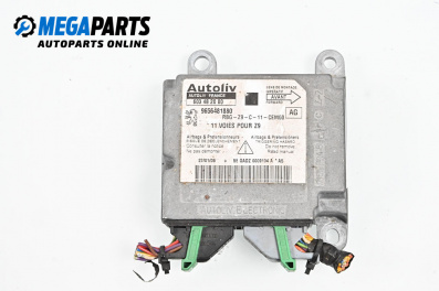Модул за AIRBAG за Peugeot 607 Sedan (01.2000 - 07.2010), № 9656481880