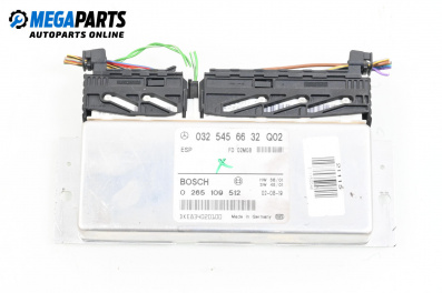Компютър ABS/ESP за Mercedes-Benz E-Class Sedan (W211) (03.2002 - 03.2009), № Bosch 0 265 109 512