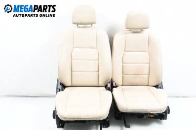 Кожен салон с ел. регулиране за Mercedes-Benz C-Class Sedan (W204) (01.2007 - 01.2014), 4+1 вр.