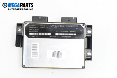 Компютър двигател за Peugeot Partner Combispace (05.1996 - 12.2015) 1.9 D, 69 к.с., № 9650359580