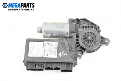 Електромотор за стъклоподемник за Audi A4 Sedan B7 (11.2004 - 06.2008), 4+1 вр., седан, позиция: задна, лява, № 8E0959801A