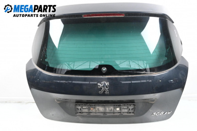 Заден капак за Peugeot 308 Station Wagon I (09.2007 - 10.2014), 4+1 вр., комби, позиция: задна