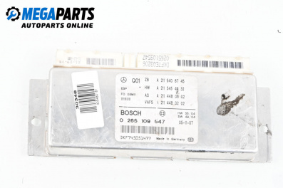 Компютър ABS за Mercedes-Benz E-Class Sedan (W211) (03.2002 - 03.2009), № 0 265 109 547