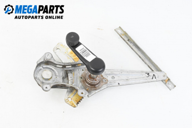 Ръчна машинка стъклоповдигач за Nissan Micra IV Hatchback (05.2010 - 12.2015), 4+1 вр., хечбек, позиция: задна, лява