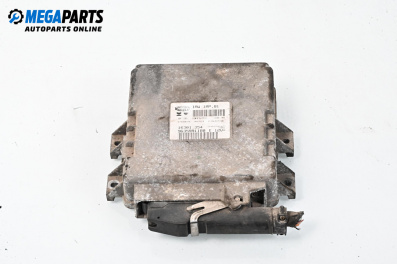 Компютър двигател за Peugeot 206 Hatchback (08.1998 - 12.2012) 1.4 i, 75 к.с., № IAW1AP.81