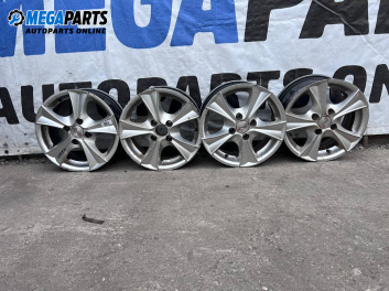 Алуминиеви джанти за Toyota Yaris Verso (08.1999 - 09.2005) 14 цола, ширина 6 (Цената е за комплекта)