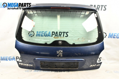 Заден капак за Peugeot 206 Hatchback (08.1998 - 12.2012), 4+1 вр., хечбек, позиция: задна