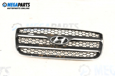 Решетка за Hyundai Santa Fe II SUV (10.2005 - 12.2012), джип, позиция: предна