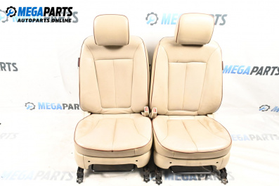 Кожен салон с подгрев за Hyundai Santa Fe II SUV (10.2005 - 12.2012), 4+1 вр.